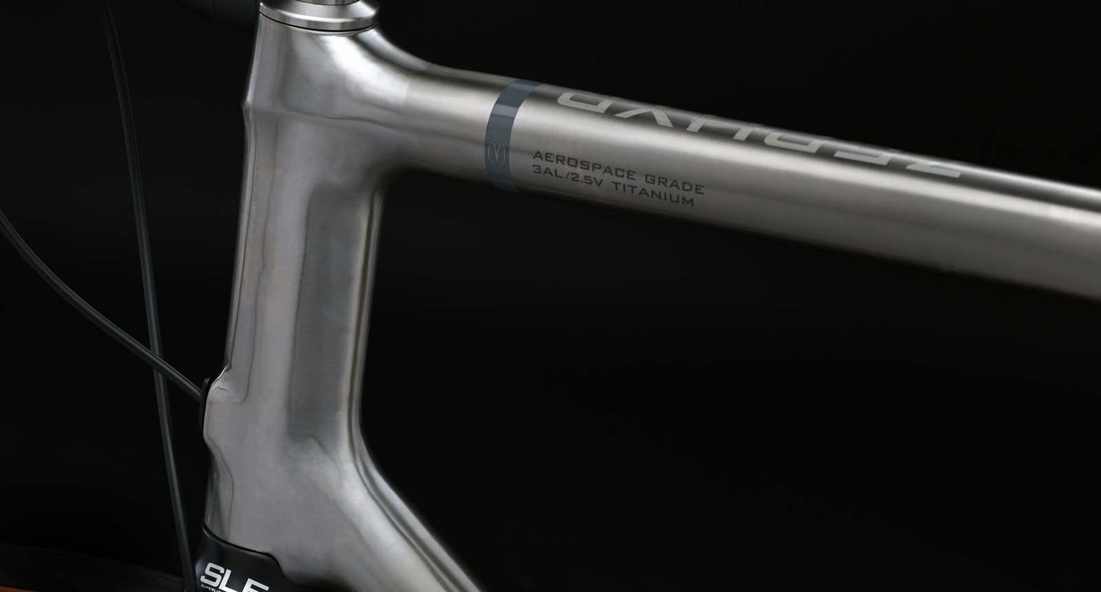 Zephyr titanium racefiets Van Nicholas